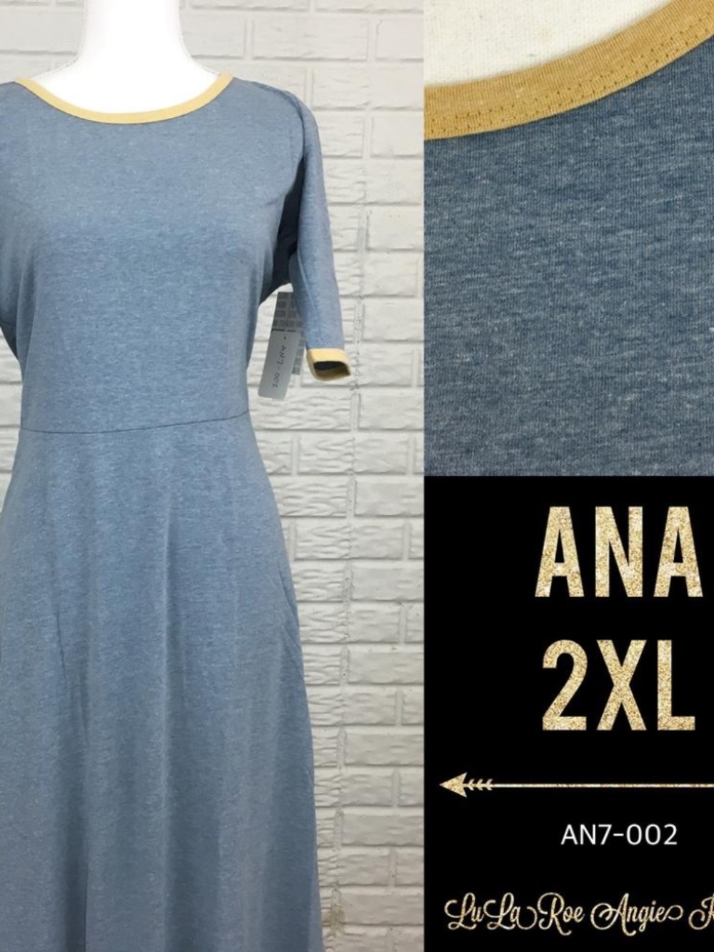 LuLaRoe Ana Maxi Dress